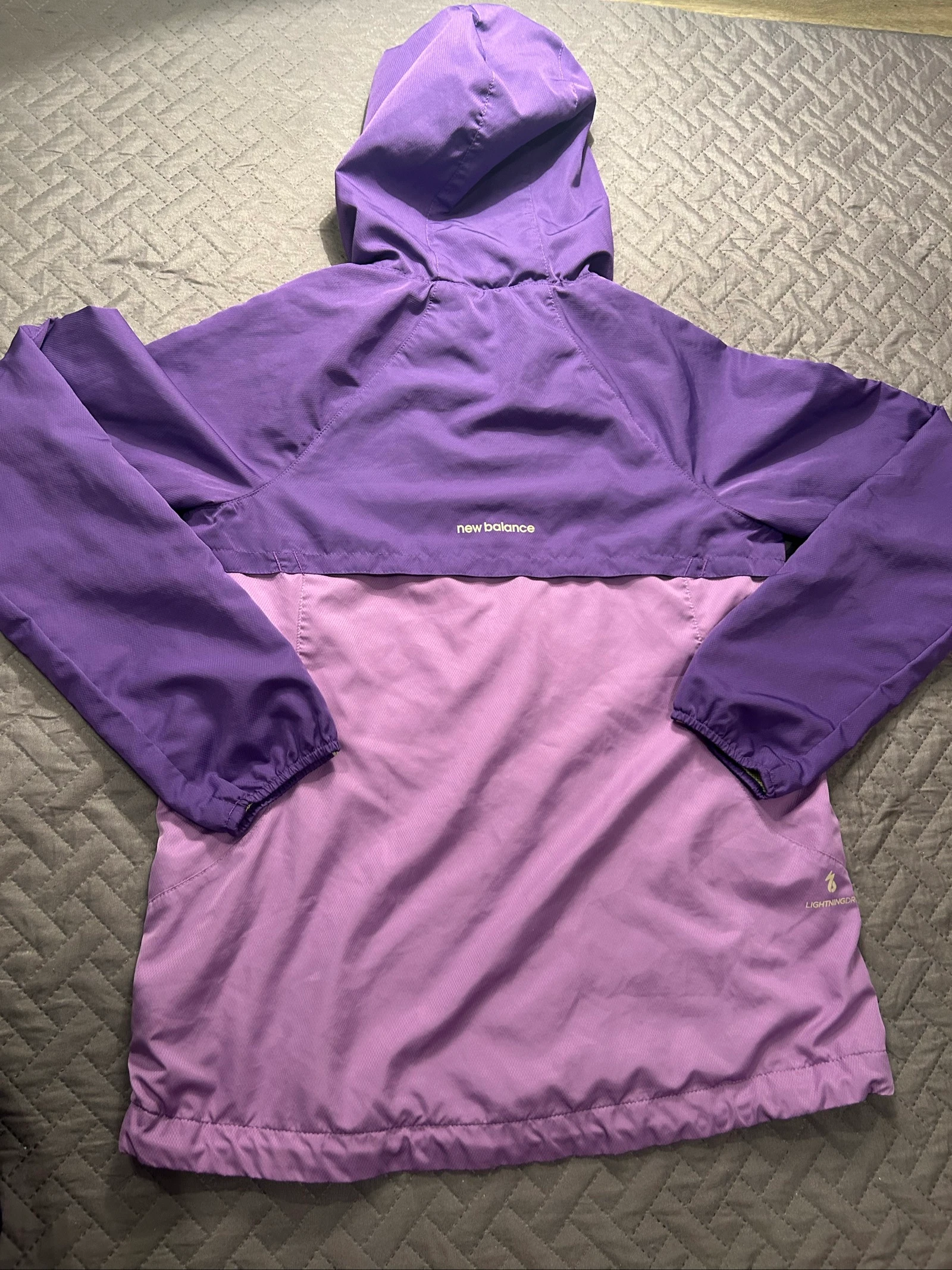 NewBalance blue and yellow running jacket XS women – photo 3